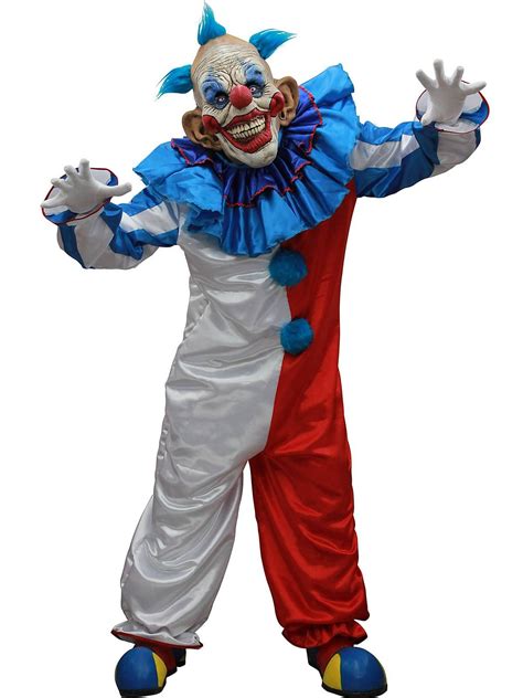 clown costumes for men|creepy killer clown costume.